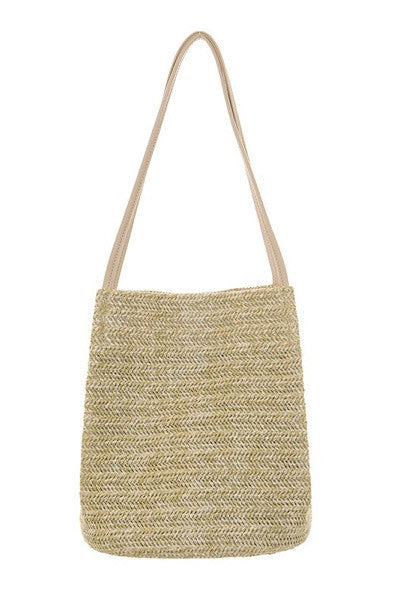 Chic Straw Tote Bag
