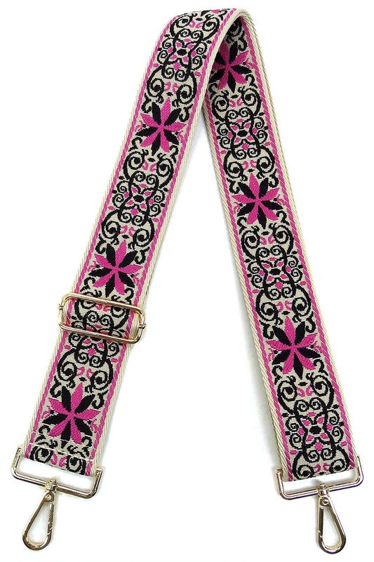 Aztec Tribal Pattern Guitar Strap