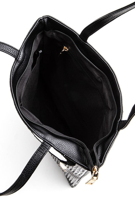 Classy Girl Sequins Oversize Tote Bag