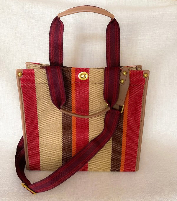 Stripe Tote Bag – Stylish & Durable Tote