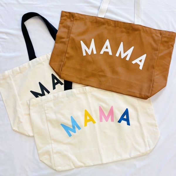 Shop Mama Canvas Tote – Stylish & Durable Mom Bag