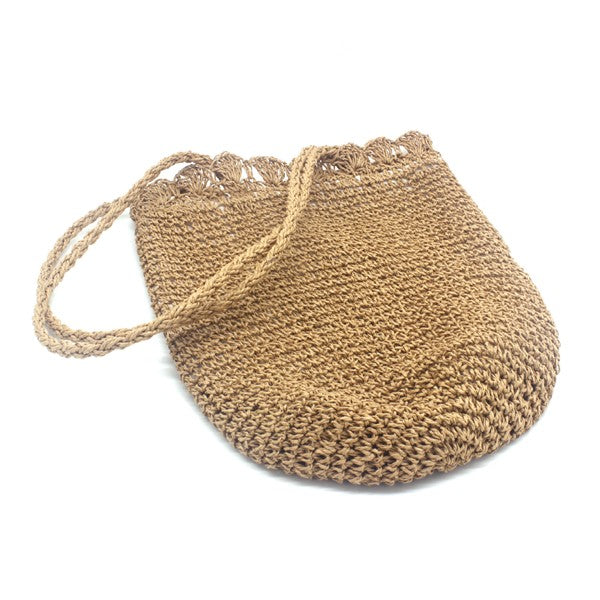 Chic Straw Beach Bag | Stylish Summer Tote for Women