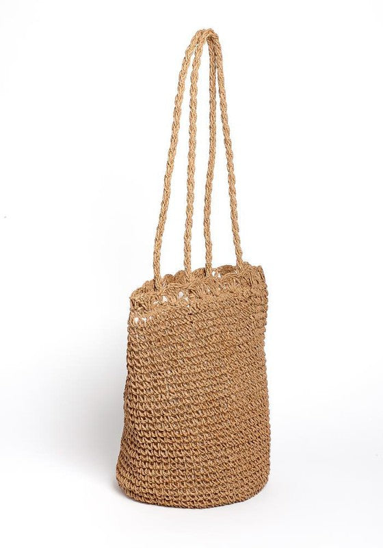 Chic Straw Beach Bag | Stylish Summer Tote for Women