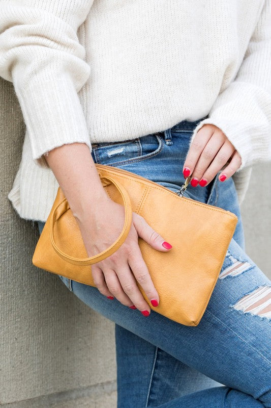 Elegant Wristlet Mini Clutch