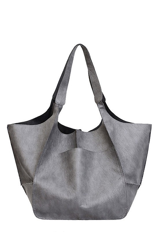 Large Tote Shoulder Bag – Luxe Layered Looks