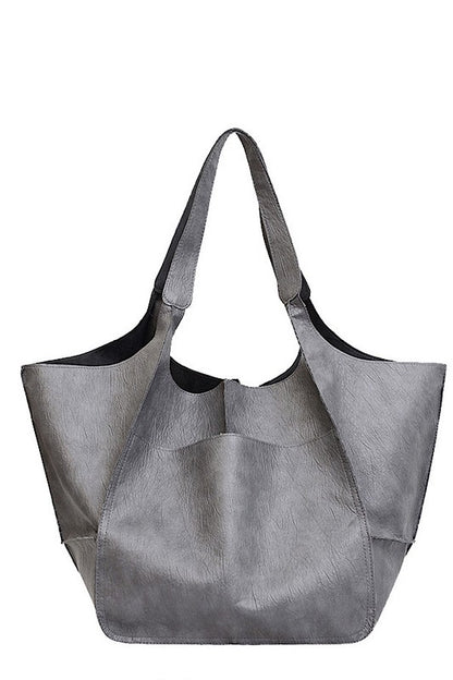 Large Tote Shoulder Bag – Luxe Layered Looks