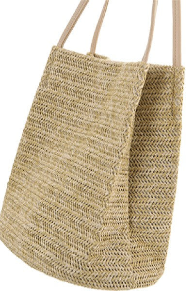 Chic Straw Tote Bag