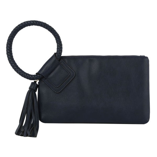 Fashion Cuff Tassel Wristlet Clutch