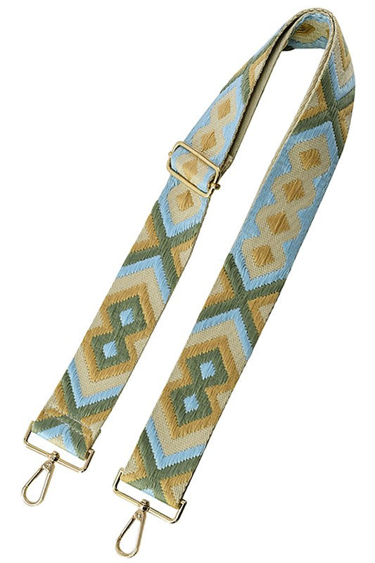 Aztec Tribal Guitar Strap