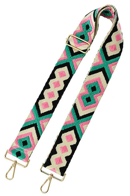 Aztec Tribal Guitar Strap
