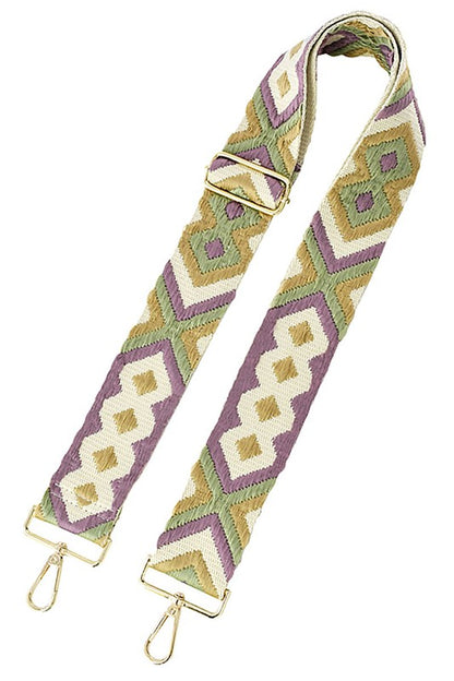 Aztec Tribal Guitar Strap