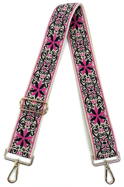 Aztec Tribal Pattern Guitar Strap