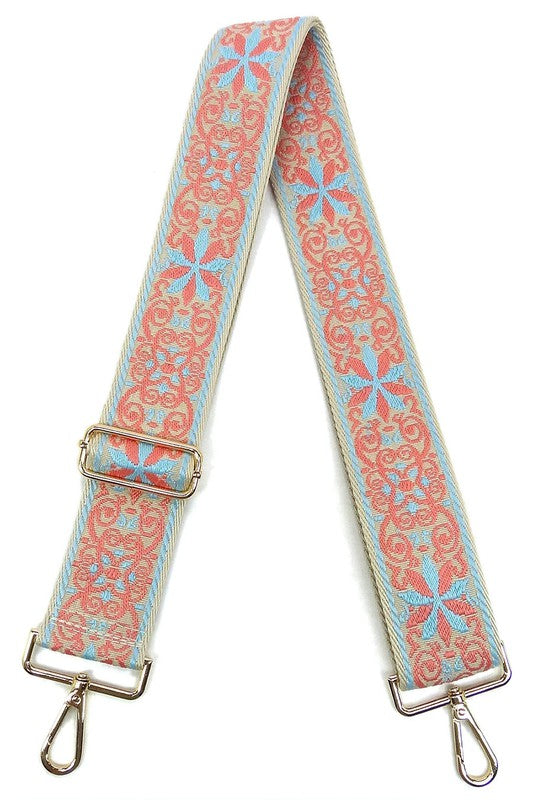 Aztec Tribal Pattern Guitar Strap