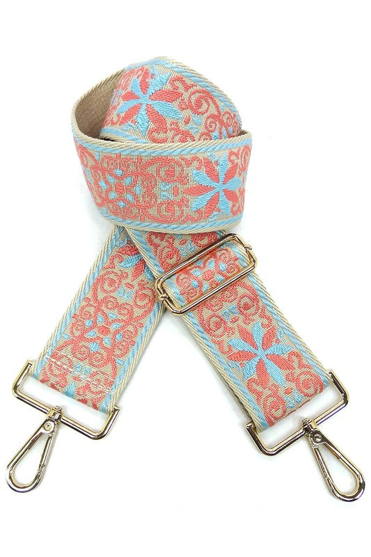 Aztec Tribal Pattern Guitar Strap