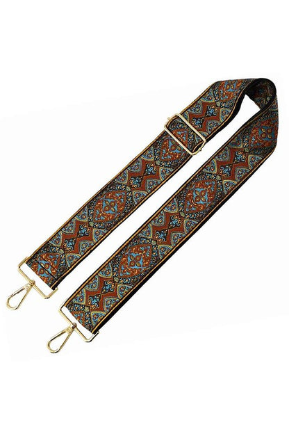 2-Inch Wide Tribal Pattern Guitar Strap for Musicians