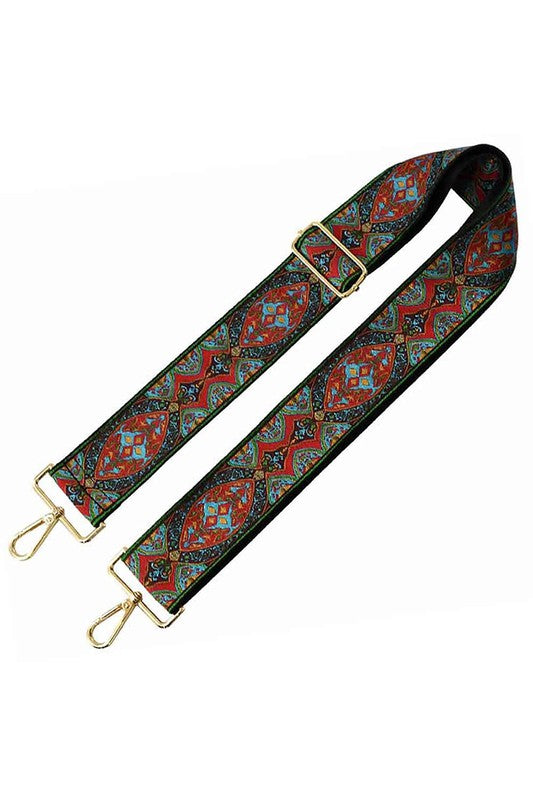 2-Inch Wide Tribal Pattern Guitar Strap for Musicians