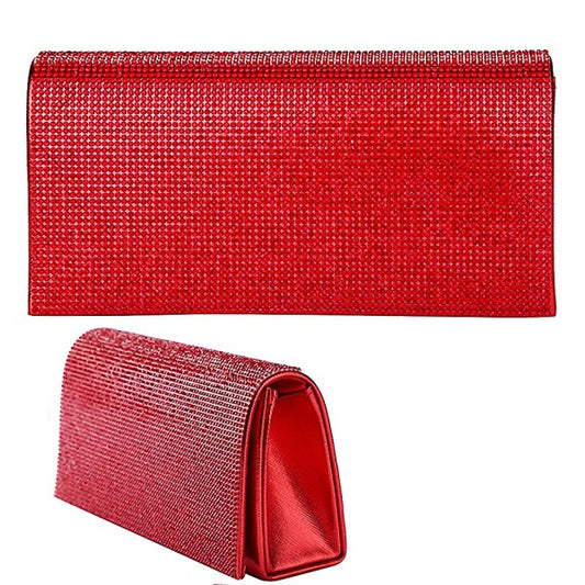 Rhinestone Bling Evening Bag Clutch