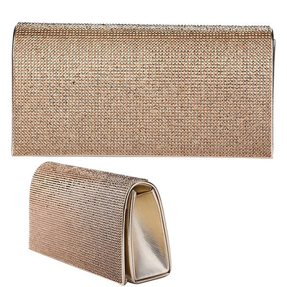Rhinestone Bling Evening Bag Clutch