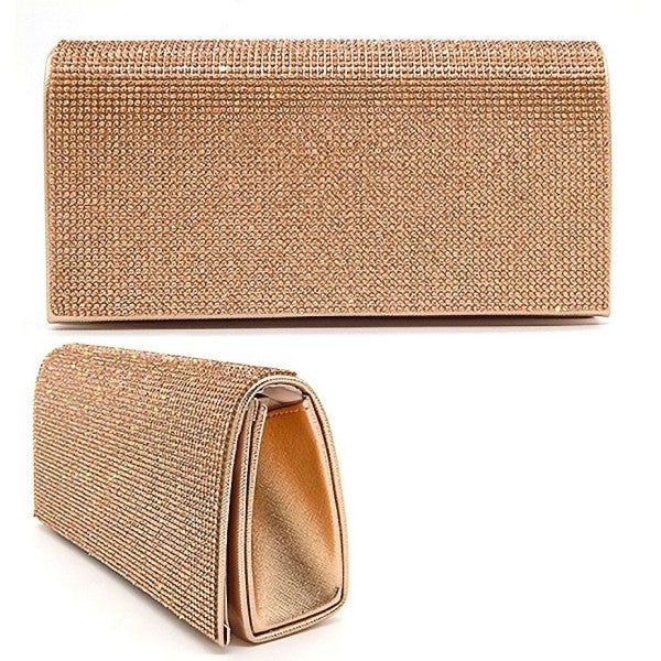Rhinestone Bling Evening Bag Clutch
