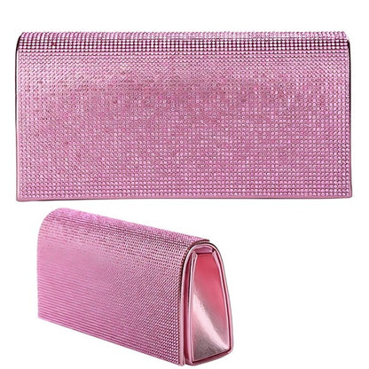 Rhinestone Bling Evening Bag Clutch