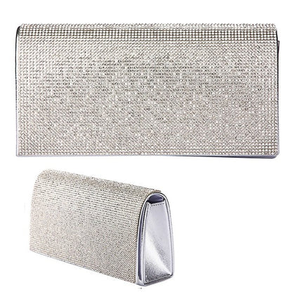 Rhinestone Bling Evening Bag Clutch