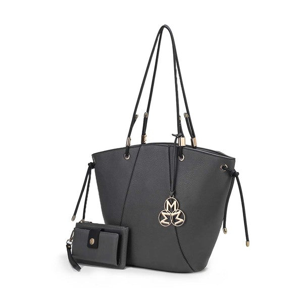 MKF Designer Tote Bag & Wallet Set by Mia K