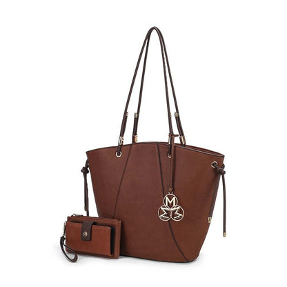 MKF Designer Tote Bag & Wallet Set by Mia K