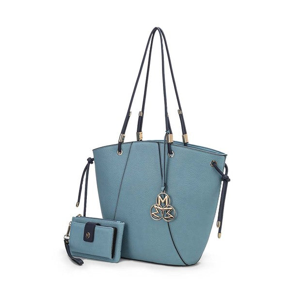 MKF Designer Tote Bag & Wallet Set by Mia K