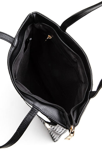 Classy Girl Sequins Oversize Tote Bag