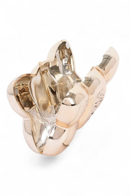Iconic Bow Acrylic Box Clutch Bag
