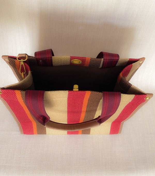 Stripe Tote Bag – Stylish & Durable Tote