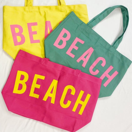 Well Made Beach Canvas Tote – Luxe Layered Looks