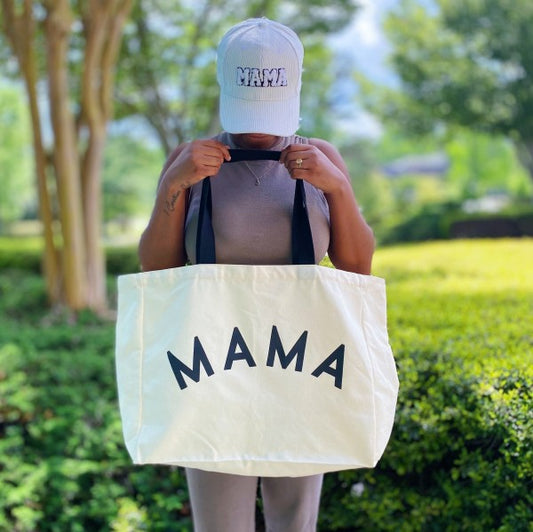 Shop Mama Canvas Tote – Stylish & Durable Mom Bag
